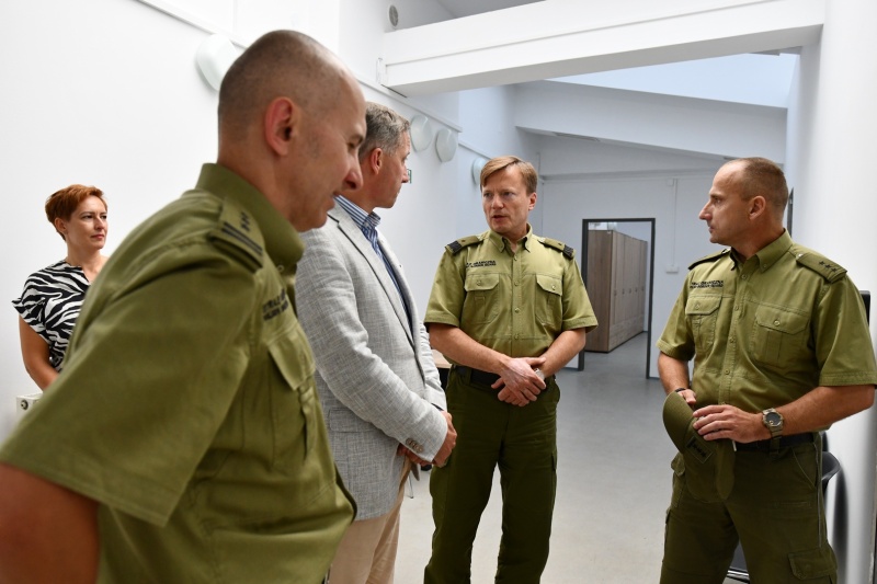 Wizyta Prezydenta Miasta Rybnik w nowej jednostce w strukturze Śląskiego Oddziału Straży Granicznej