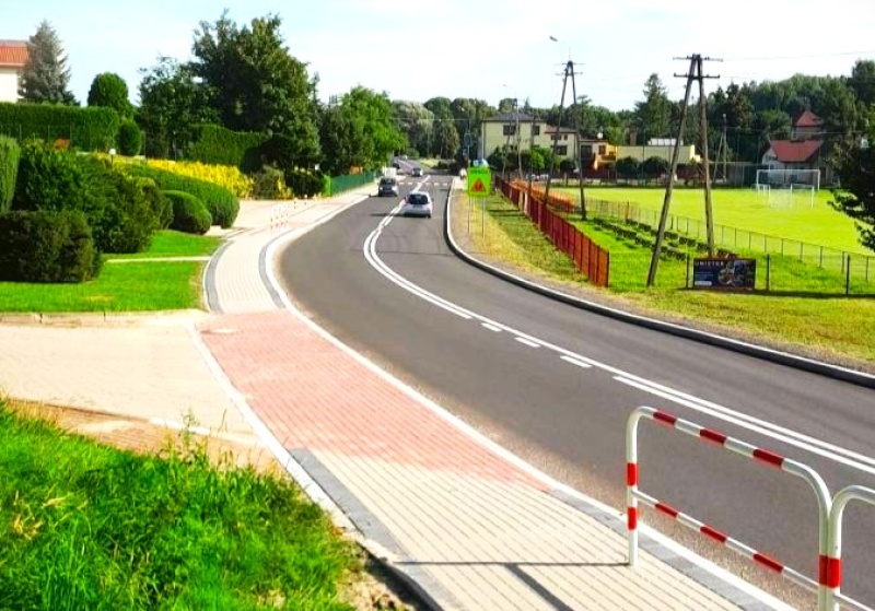 Ulica Wolności w Czernicy po remoncie [FOTO]