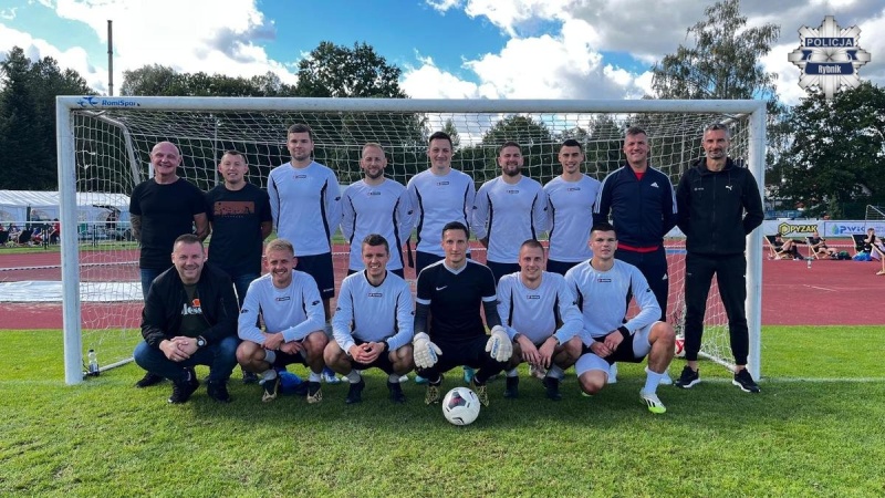 Śląscy policjanci z brązem. Mundurowy z Rybnika najlepszym bramkarzem!