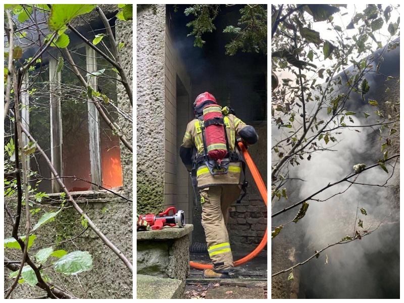 Eksplozja butli z gazem w Rybniku. Interweniował śmigłowiec LPR