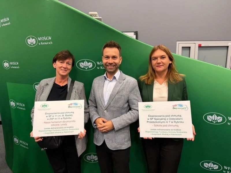 Ekopracownie pod chmurką. Dwie rybnickie szkoły z dofinansowaniem