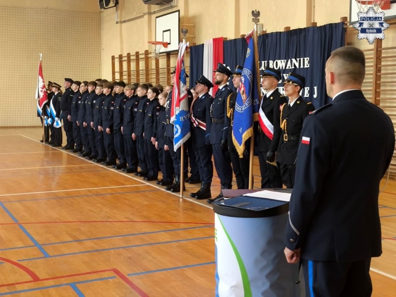 Ślubowanie kadetów i nowa strzelnica w Zespole Szkół numer 5 w Rybniku [FOTO]
