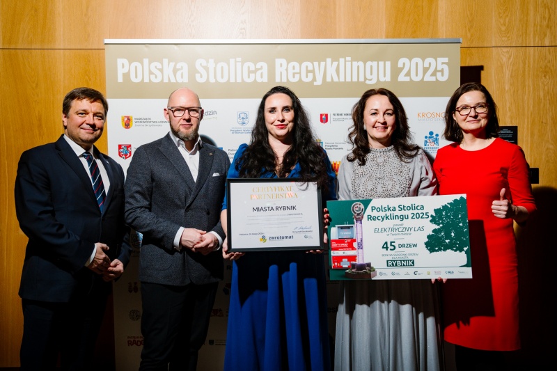 Rybnik podwójnie nagrodzony za edukację ekologiczną