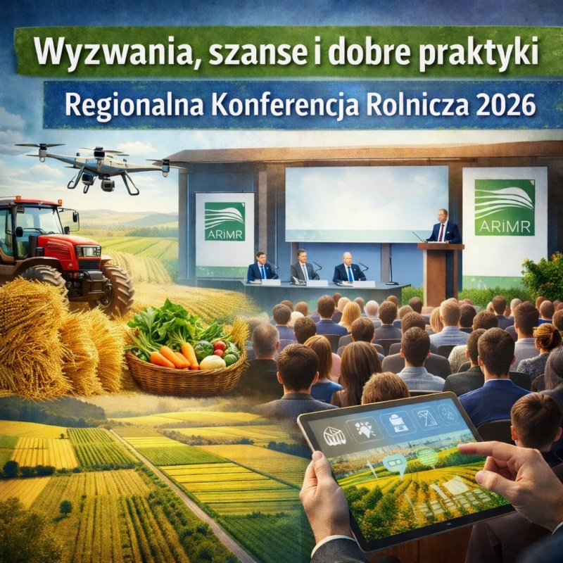 Wyzwania, szanse i dobre praktyki – regionalna konferencja rolnicza 2026