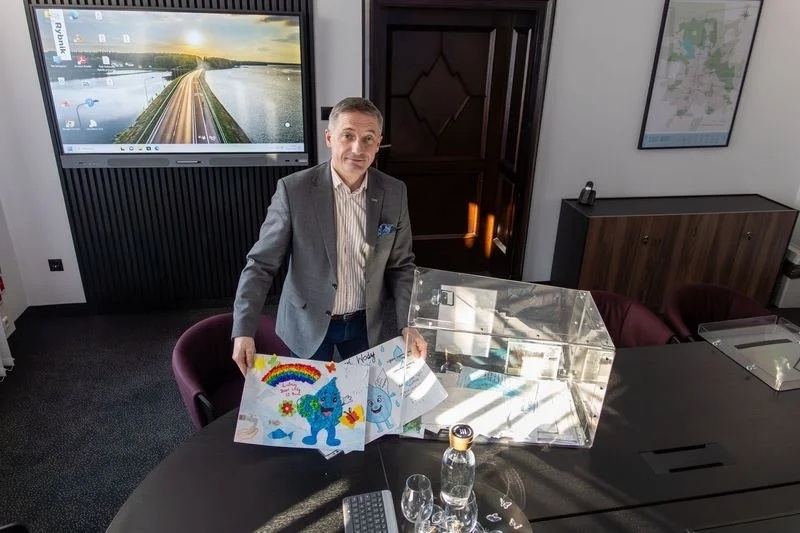 Wodna Skrzynka do Włodarza w Rybniku. Dzieci uczą, jak dbać o wodę