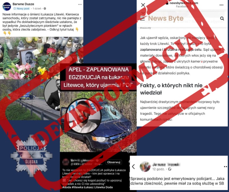 Dezinformacja wokół tragicznego wypadku. Policja i prokuratura dementują fałszywe informacje