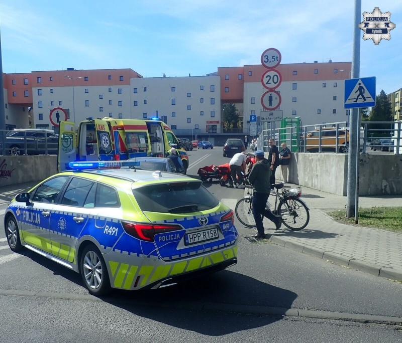 Piesza w szpitalu po potrąceniu przez 78-latka. Rybnicka policja wyjaśnia okoliczności
