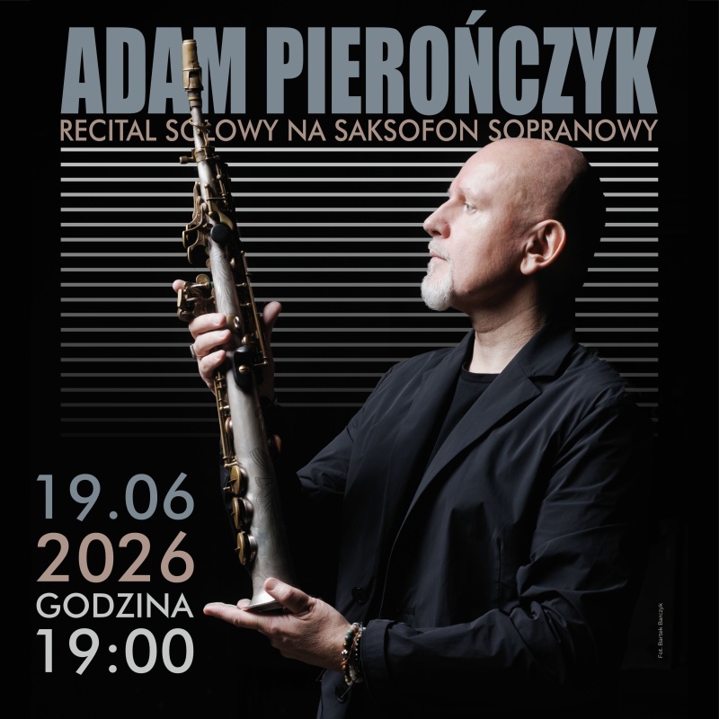 Adam Pierończyk solo w Muzeum w Wodzisławiu Śląskim