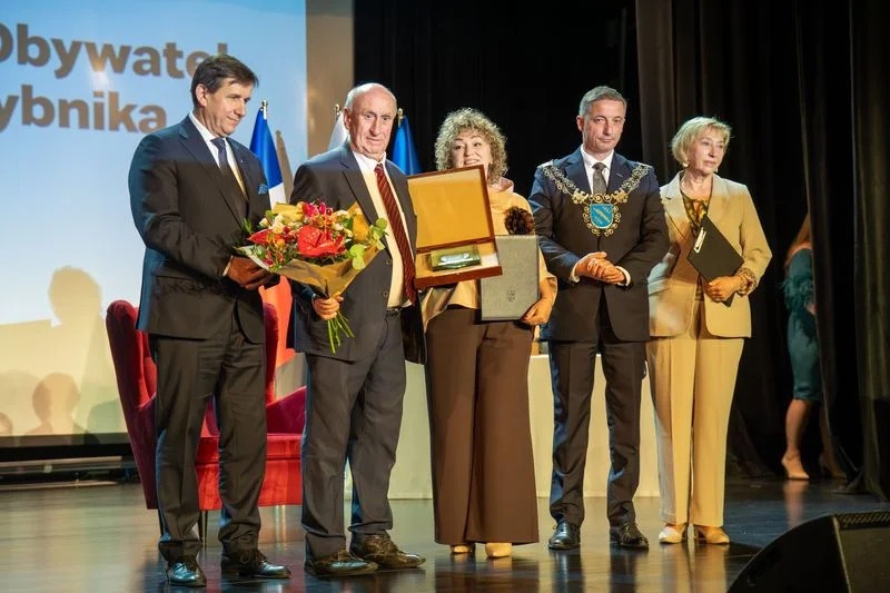 Alain Philibert Honorowym Obywatelem Rybnika. Uhonorowano wieloletniego przyjaciela miasta