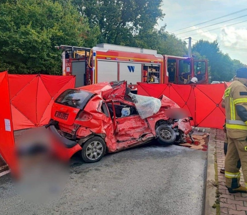 Policyjna mapa wypadków śmiertelnych 2026. Każdy punkt to ludzka tragedia
