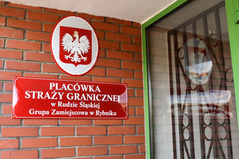 Pierwsza rocznica działalności Grupy Zamiejscowej Straży Granicznej w Rybniku