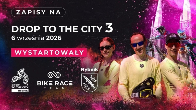 DROP TO THE CITY 3 wraca do Rybnika. Ruszyły zapisy na największe rowerowe widowisko w regionie
