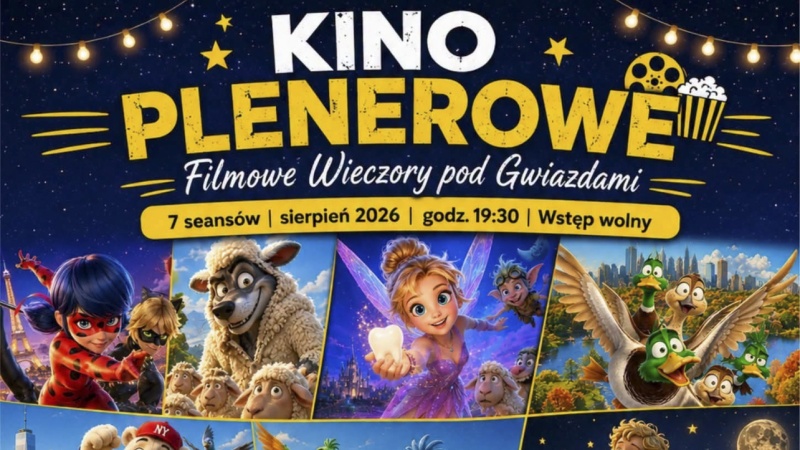 Filmowe wieczory pod gwiazdami wracają do Rybnika