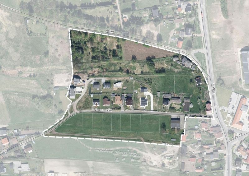 Wyłożenie projektu planu miejscowego przy ulicy Zwonowickiej