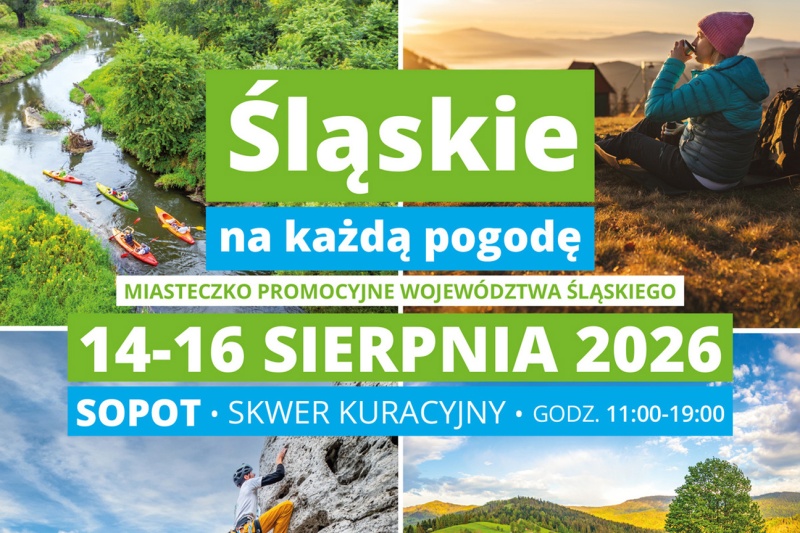 Śląskie podbija Bałtyk. Województwo promuje się w Sopocie