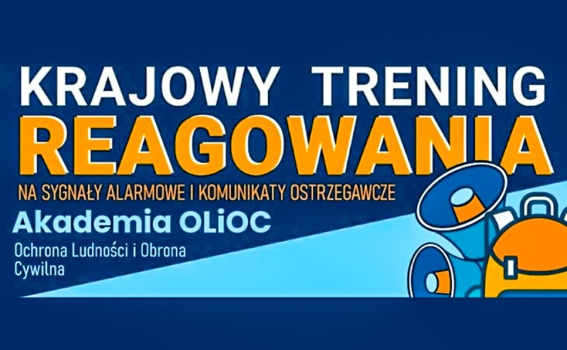 29 sierpnia w całej Polsce Krajowy Trening Reagowania Akademii OLiOC