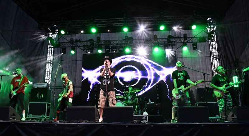 Rock zatrząsł Lyskami. Kult, Pidżama Porno i Jelonek rozgrzali publiczność [FOTO]