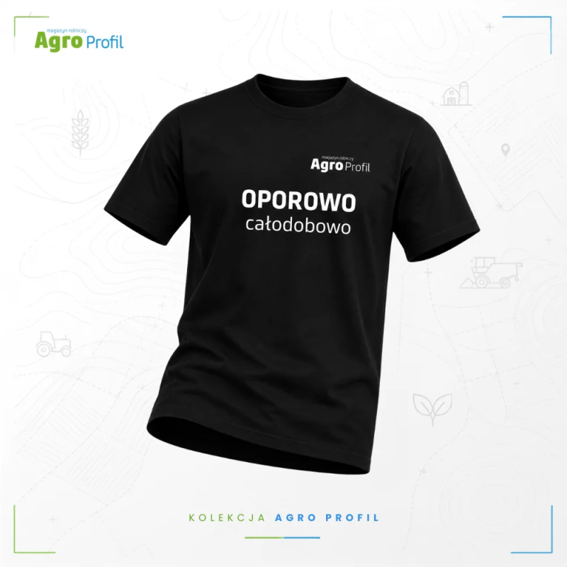 OPOROWO całodobowo! Koszulka, którą zrozumie każdy, kto zna życie na wsi