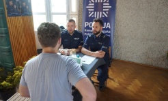 Promowali służbę w policji na targach pracy - Serwis informacyjny z Raciborza - naszraciborz.pl