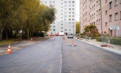 Trwa remont nawierzchni przy ul. Dąbrówki - Serwis informacyjny z Raciborza - naszraciborz.pl