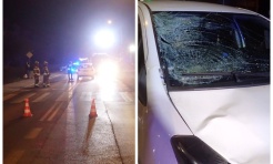 Potrącenie na przejściu dla pieszych w Czerwionce-Leszczynach - Serwis informacyjny z Raciborza - naszraciborz.pl