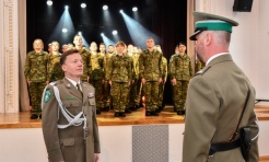 Uroczyste ślubowanie nowych funkcjonariuszy Śląskiego Oddziału Straży Granicznej - Serwis informacyjny z Raciborza - naszraciborz.pl