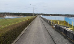 Zapora w Rybniku ponownie otwarta. Spacerowicze i rowerzyści wracają na trasę - Serwis informacyjny z Raciborza - naszraciborz.pl