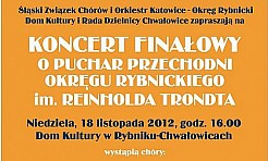 Koncert chóralny - Serwis informacyjny z Wodzisławia Śląskiego - naszwodzislaw.com
