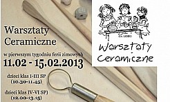 Warsztaty ceramiczne dla dzieci - Serwis informacyjny z Wodzisławia Śląskiego - naszwodzislaw.com