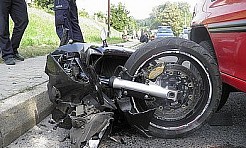 Zginął motocyklista - Serwis informacyjny z Wodzisławia Śląskiego - naszwodzislaw.com