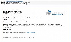 Uwaga na fałszywe e-maile z logiem Administracji Podatkowej! - Serwis informacyjny z Wodzisławia Śląskiego - naszwodzislaw.com