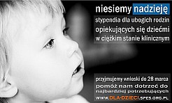 Będą stypendia dla rodzin z dziećmi w ciężkim stanie klinicznym - Serwis informacyjny z Wodzisławia Śląskiego - naszwodzislaw.com