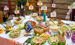 Panie z KGW spotkały się na wystawie potraw wielkanocnych w Szczerbicach - Serwis informacyjny z Wodzisławia Śląskiego - naszwodzislaw.com
