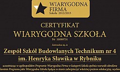 Rybnickie technikum 5-gwiazdkową szkołą - Serwis informacyjny z Wodzisławia Śląskiego - naszwodzislaw.com