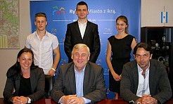 Prezydent spotkał się z młodymi sportowcami - Serwis informacyjny z Wodzisławia Śląskiego - naszwodzislaw.com