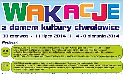 WAKACJE z Domem Kultury Chwałowice - Serwis informacyjny z Wodzisławia Śląskiego - naszwodzislaw.com