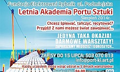 Rusza Letnia Akademia Portu Sztuki - Serwis informacyjny z Wodzisławia Śląskiego - naszwodzislaw.com