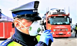 Środki ochrony sanitarnej na bieżąco trafiają do policjantów - Serwis informacyjny z Wodzisławia Śląskiego - naszwodzislaw.com