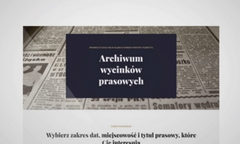Powstało archiwum śląskich wycinków prasowych on-line - Serwis informacyjny z Wodzisławia Śląskiego - naszwodzislaw.com