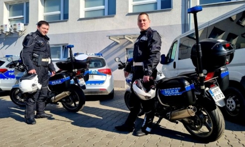Policyjne motocykle wyruszyły na drogi - Serwis informacyjny z Wodzisławia Śląskiego - naszwodzislaw.com