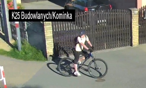 Podejrzany o kradzież roweru dał się sfilmować - Serwis informacyjny z Wodzisławia Śląskiego - naszwodzislaw.com