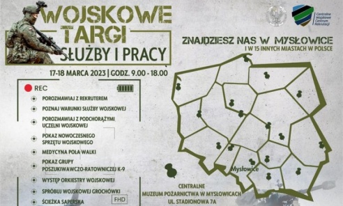 Wojskowe Targi Służby i Pracy już 17 i 18 marca w 16 miastach w Polsce! - Serwis informacyjny z Wodzisławia Śląskiego - naszwodzislaw.com