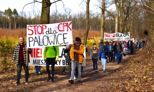 Stop CPK! Protest w obronie Pojezierza Palowickiego [FOTO] - Serwis informacyjny z Wodzisławia Śląskiego - naszwodzislaw.com