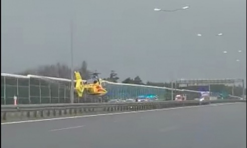 Wypadek na A1 w Czerwionce-Leszczynach. Poszkodowany obywatel Bułgarii - Serwis informacyjny z Wodzisławia Śląskiego - naszwodzislaw.com