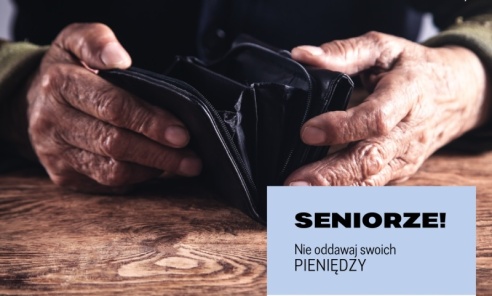 Trwa kampania Seniorze, nie oddawaj swych pieniędzy! - Serwis informacyjny z Wodzisławia Śląskiego - naszwodzislaw.com