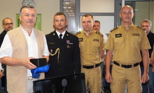 Pół wieku pracy na rzecz bezpieczeństwa. Pożegnanie Antoniego Sosny - Serwis informacyjny z Wodzisławia Śląskiego - naszwodzislaw.com