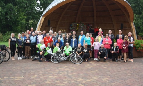 Rajd rowerowy na XV-lecie Stowarzyszenia U’RWIS za nami - Serwis informacyjny z Wodzisławia Śląskiego - naszwodzislaw.com