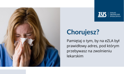 Chorujesz? Pamiętaj o prawidłowym adresie na zwolnieniu lekarskim  - Serwis informacyjny z Wodzisławia Śląskiego - naszwodzislaw.com