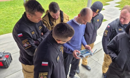 Nowoczesne technologie w straży pożarnej. Szkolenie z wykorzystania dronów - Serwis informacyjny z Wodzisławia Śląskiego - naszwodzislaw.com