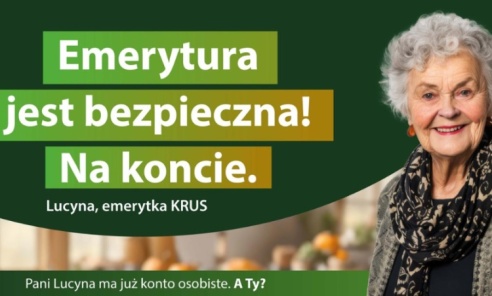 Emerytura bezpieczna na koncie. Nowa kampania informacyjna KRUS - Serwis informacyjny z Wodzisławia Śląskiego - naszwodzislaw.com